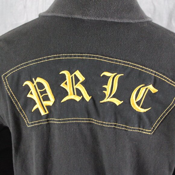 Vintage Polo Rugby Jersey - Black Colour with Stitched Logo - Men's Medium - Picture 6 of 10